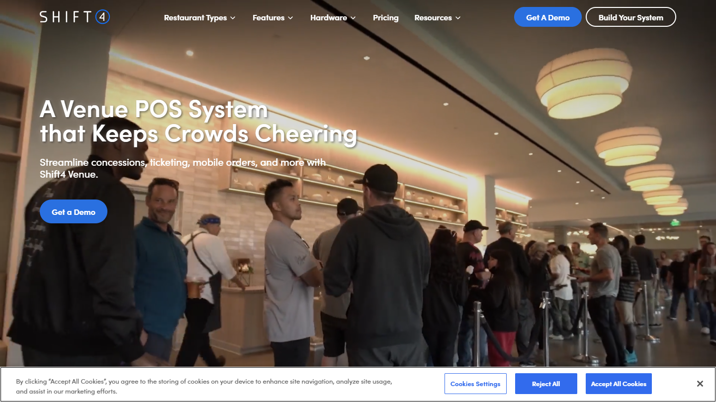 AppDate Live-Event Platform highlighted page
